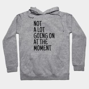 Not A Lot Going On At The Moment - Funny Sayings Hoodie